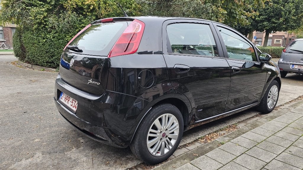 Fiat Punto, Auto's, 4 deurs, Stof, 4 cilinders, Zwart