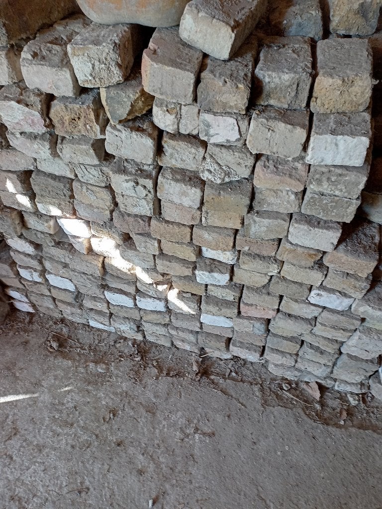 oude recupereerde bakstenen, Doe-het-zelf en Bouw, Metselstenen, Ophalen, Gebruikt, Bakstenen