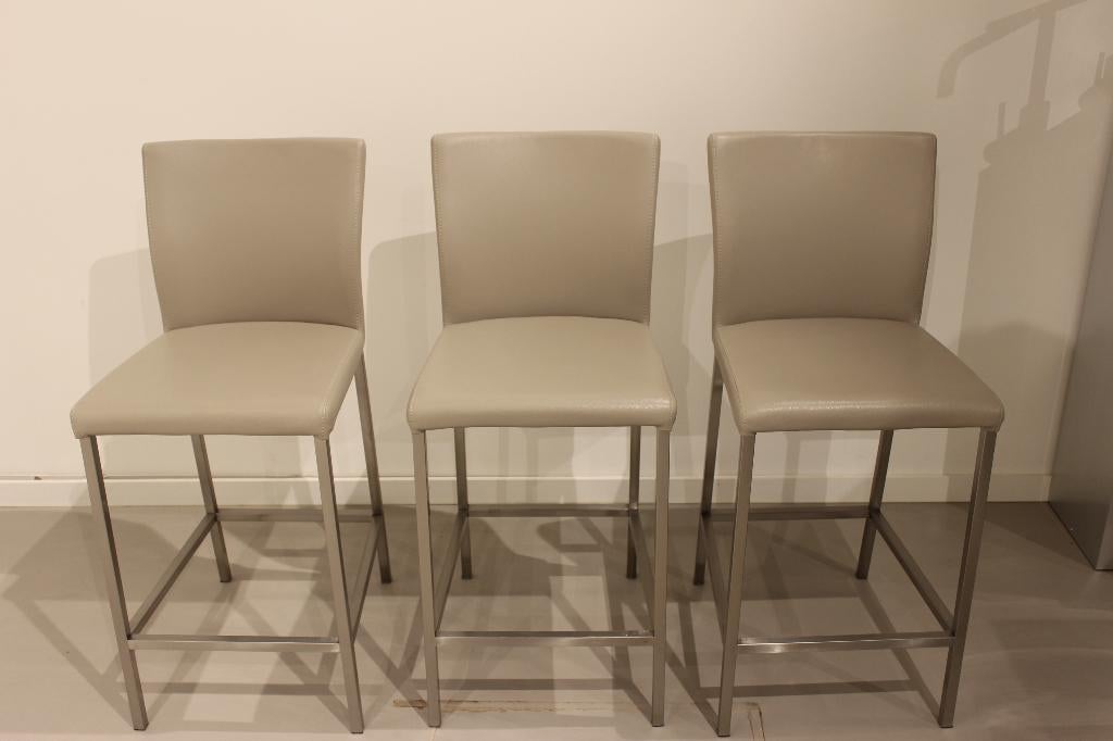 chaise de bar, Maison & Meubles, Tabourets de bar, Neuf, 3 tabourets, Métal, Enlèvement