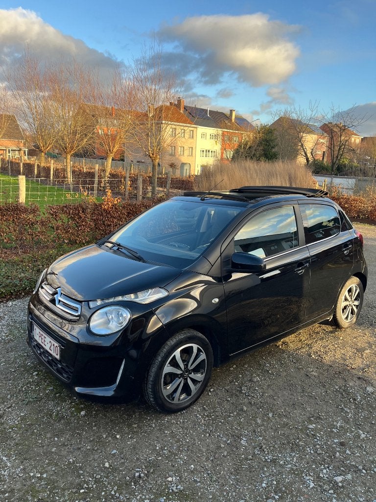 GERESERVEERD - Citroën C1 Airscape 1.2 PureTech 82 MAN Shine, Auto's, Stof, 1199 cc, Electronic Stability Program (ESP), C1