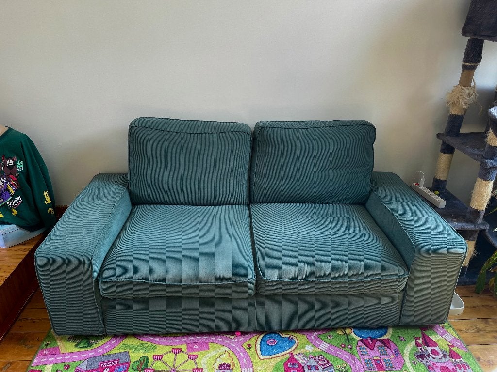 KIVIK tweezitsbank IKEA, Huis en Inrichting, Ophalen, Gebruikt, Stof, KIVIK IKEA