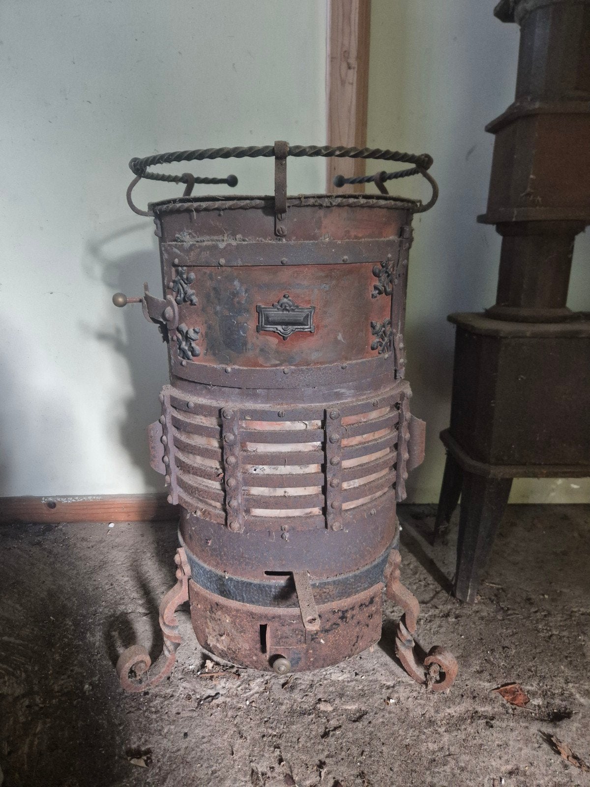 Poêle à bois, Enlèvement, Utilisé