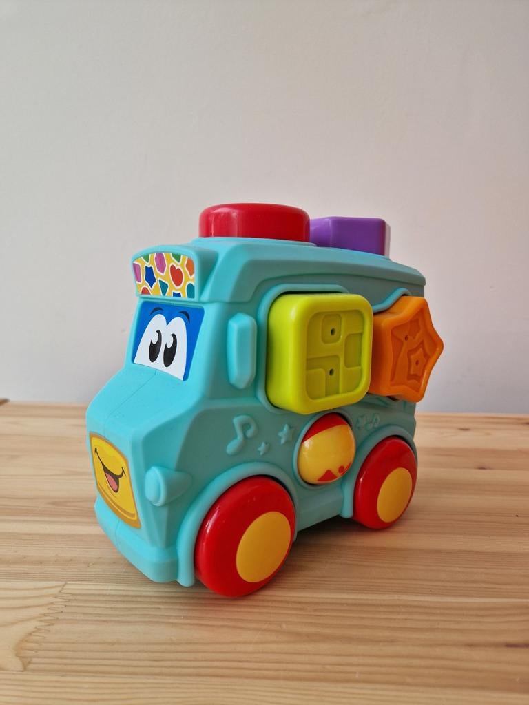 Vormensorteerder bus baby/ peuter, Ophalen