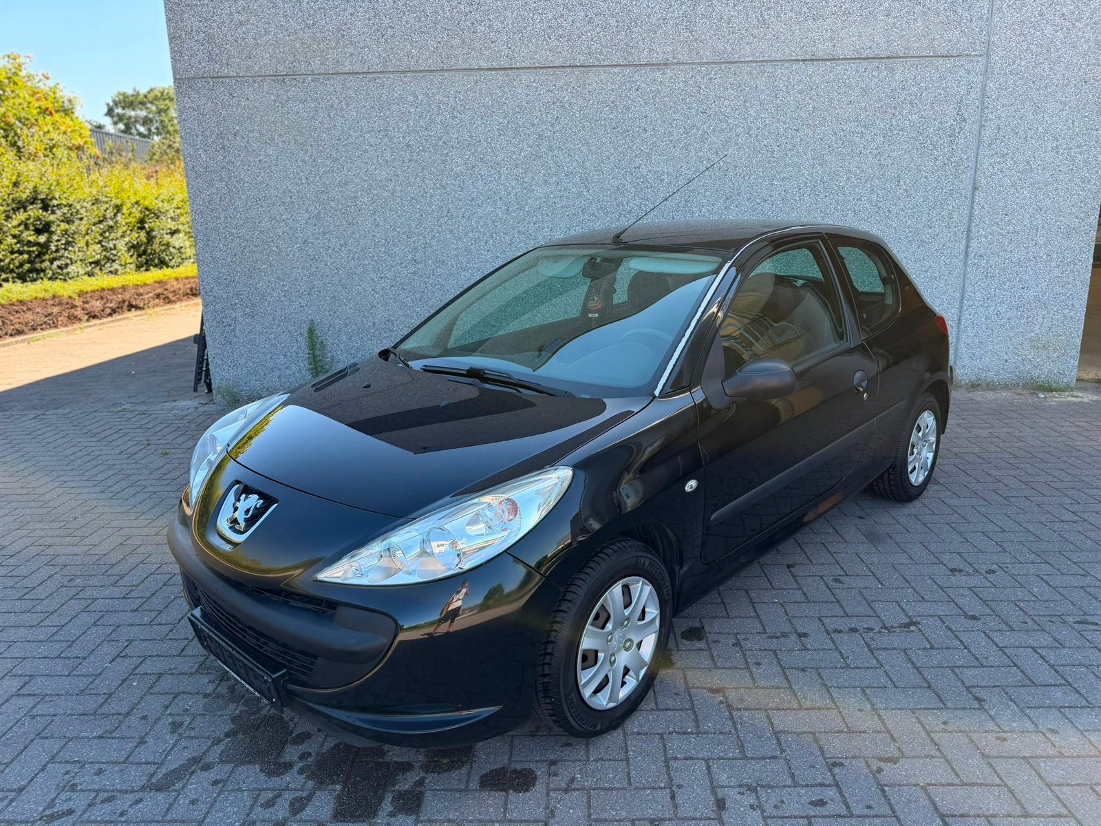 Peugeot 206 zwart, Auto's, Peugeot, 206+, Bedrijf, Handgeschakeld, Stadsauto