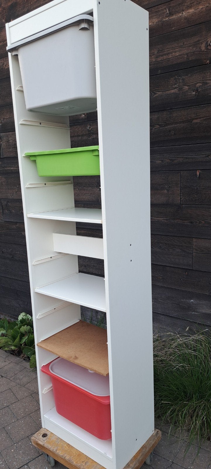 Open kast, Ophalen