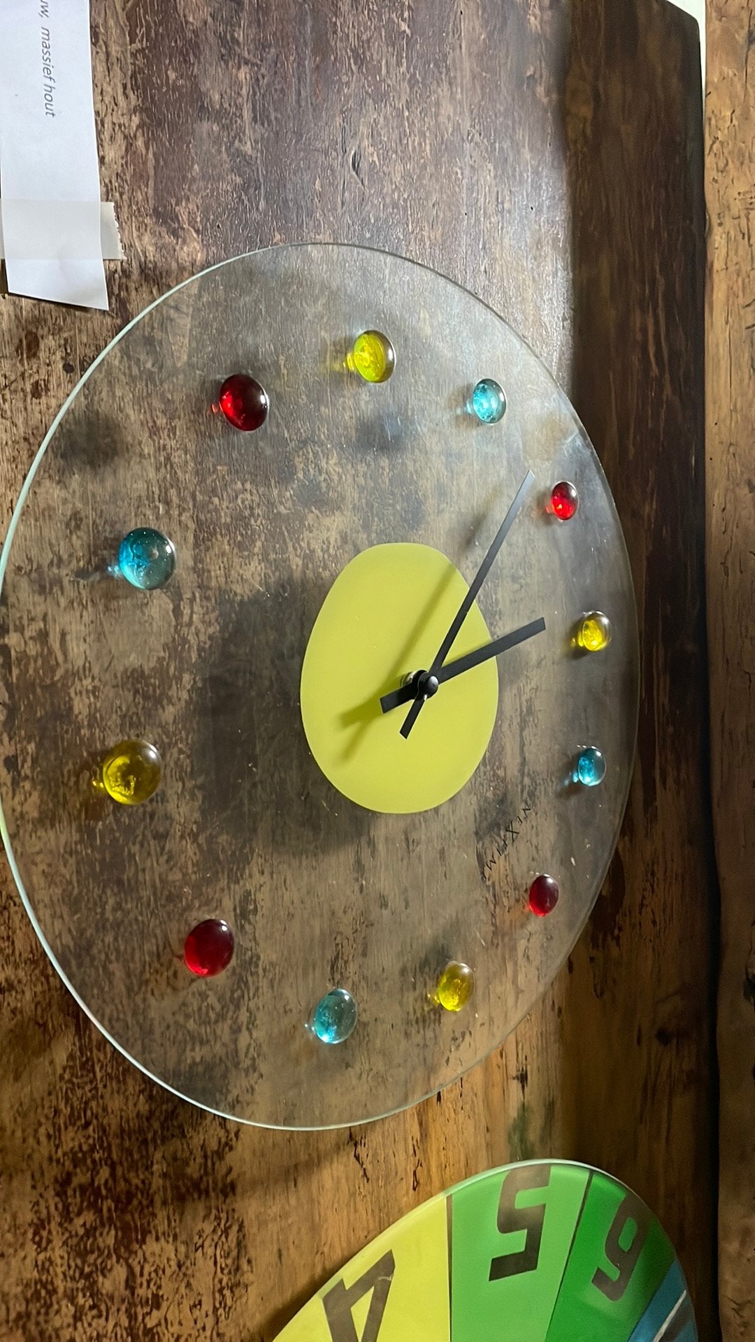Twee leuke decoratieve klokken, Ophalen, Gebruikt