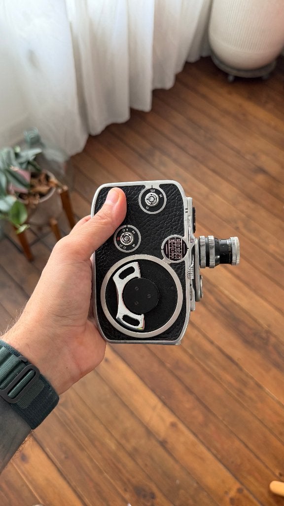 Paillard Bolex L8 – vintage 8mm filmcamera, Ophalen of Verzenden, 8mm, Camera