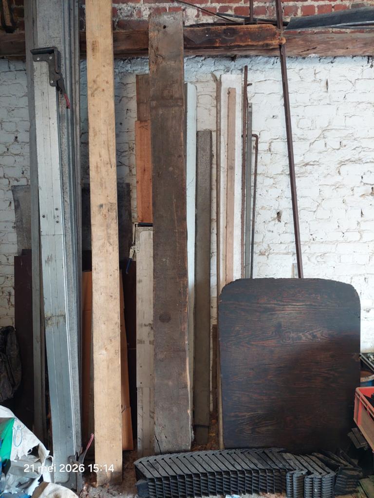Houten balk, Enlèvement, Poutres