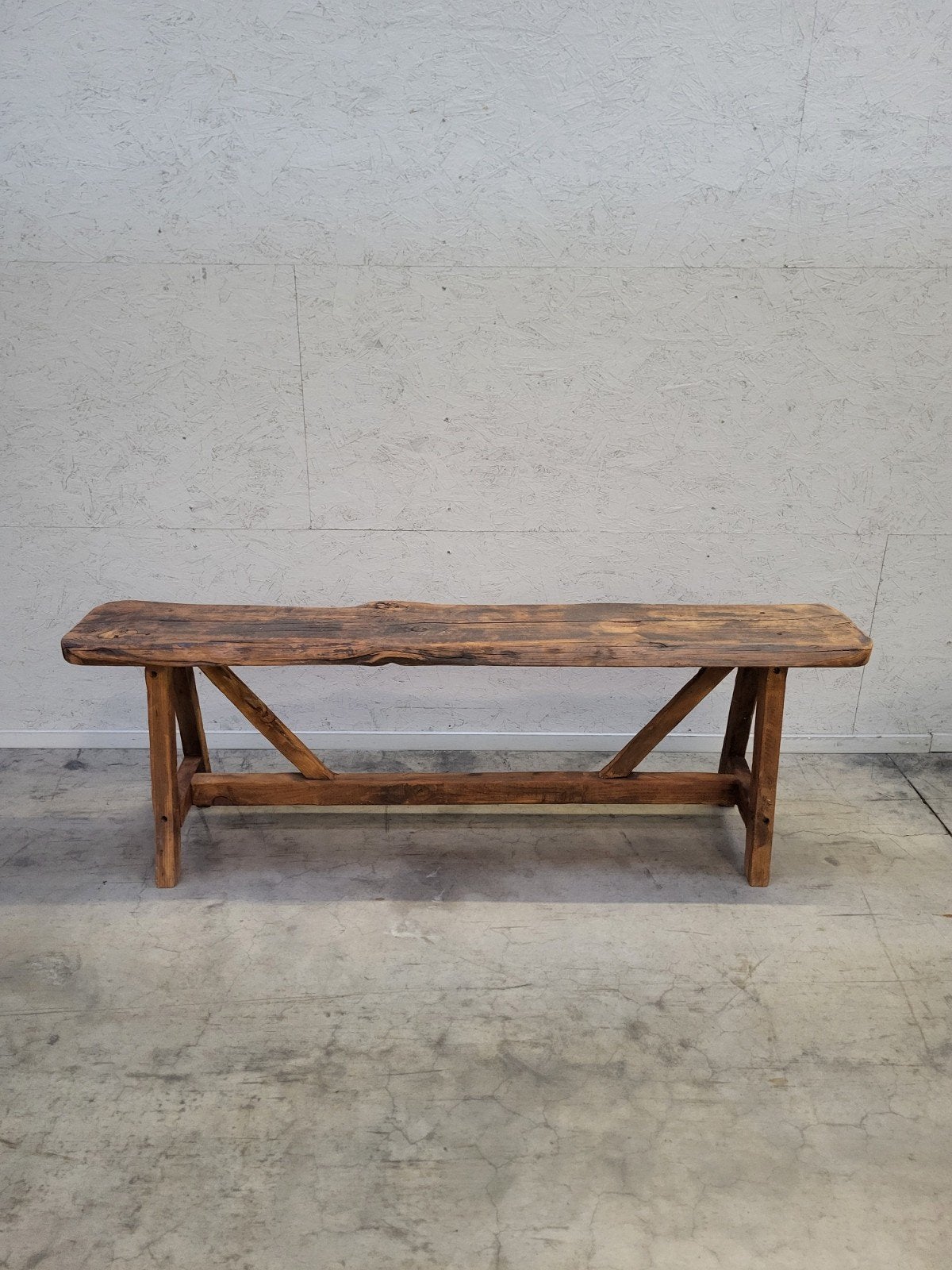 banc en bois, Enlèvement