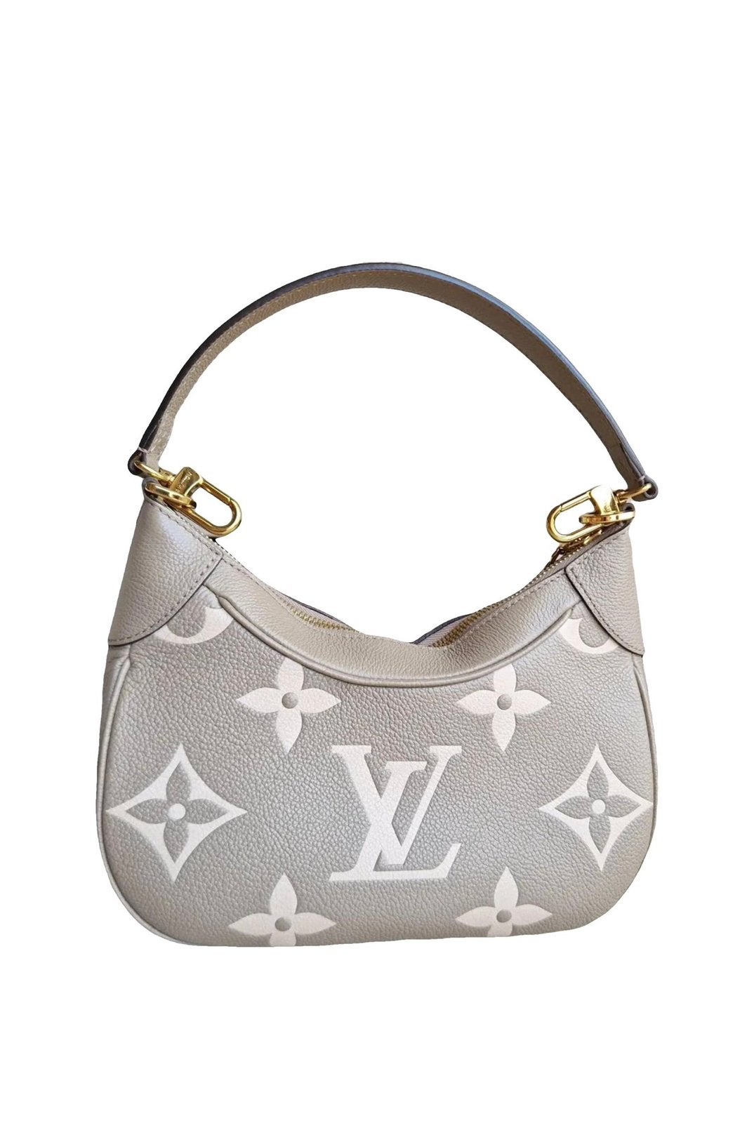 Louis Vuitton Dauphine hobo leather bag met aankoopbewijs, Ophalen, Nieuw, Beige, Schoudertasje