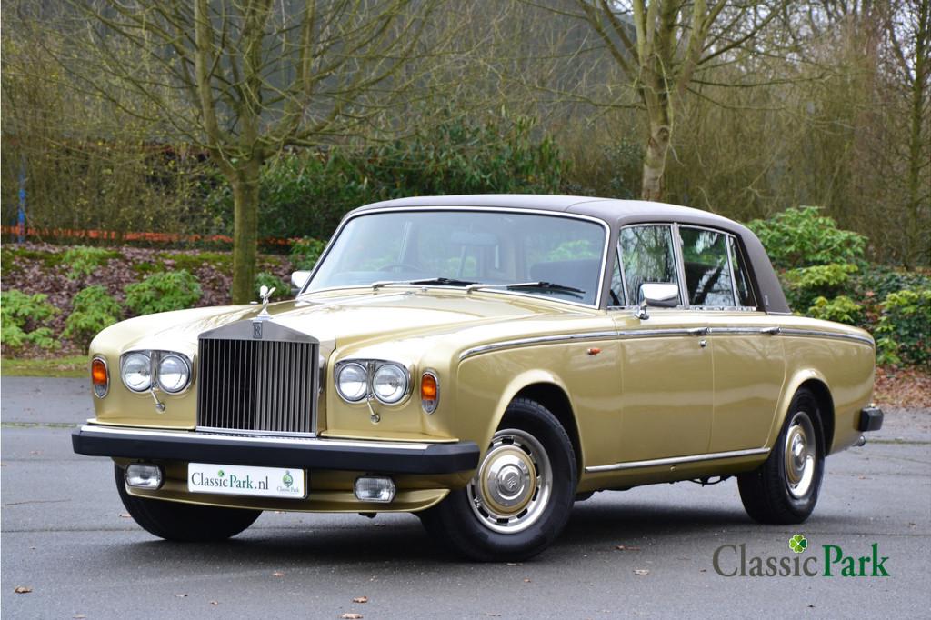 Rolls-Royce Silver Shadow II (bj 1978, automaat), Auto's, Oldtimers, Bedrijf, Te koop, Airconditioning, Centrale vergrendeling