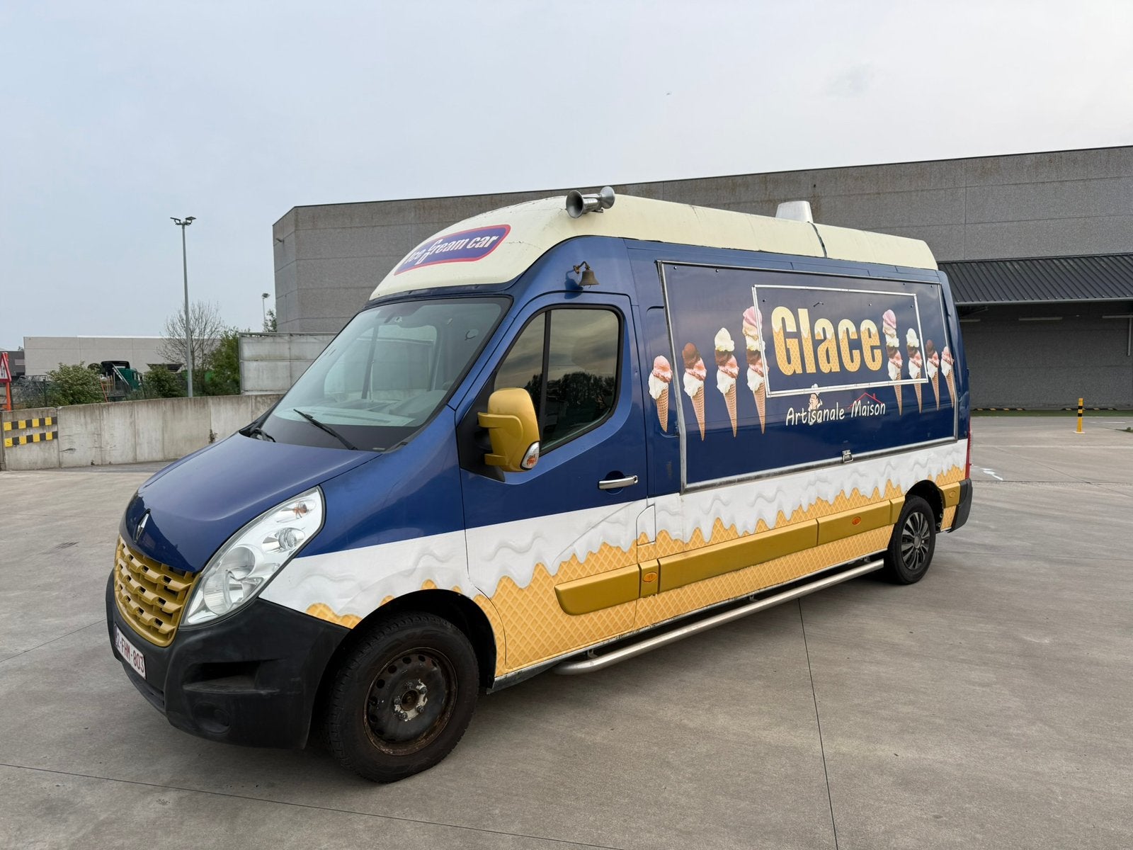 Ijskraam Renault Master 2.3 Diesel , 2010 , 145.000, Auto's, Bestelwagens en Lichte vracht, Renault, Bedrijf, Diesel, Euro 4
