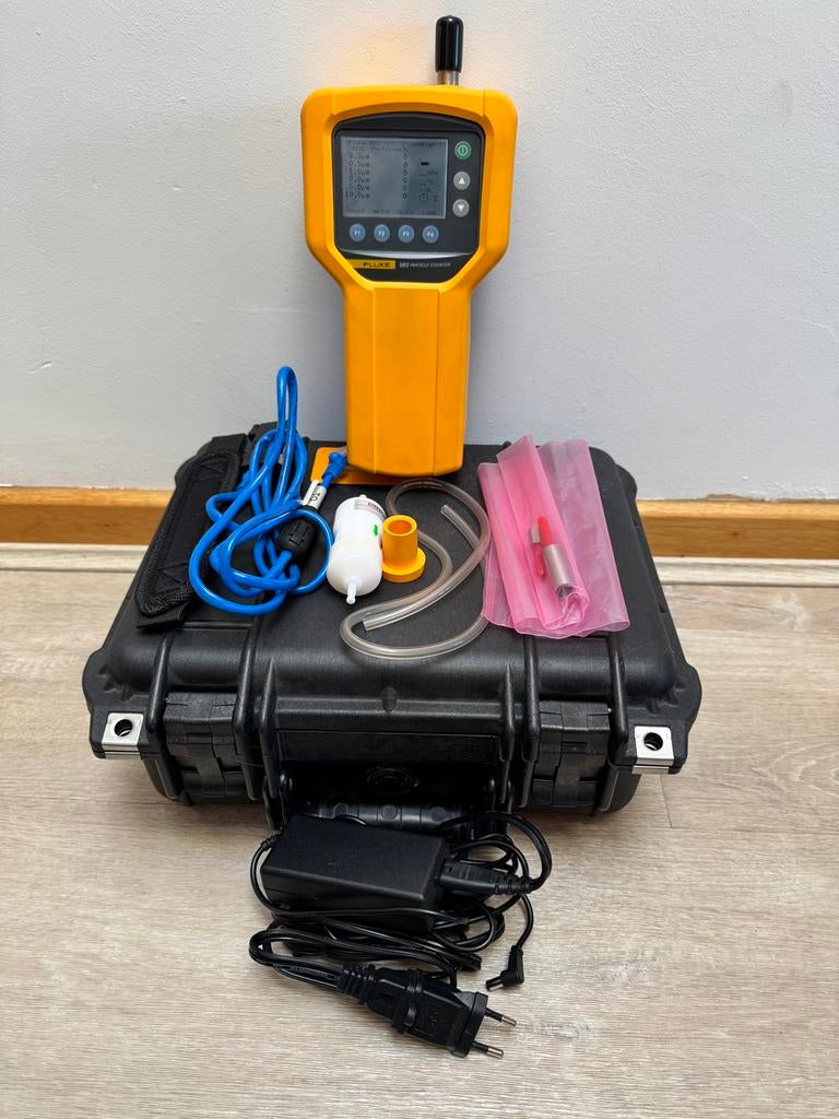 Fluke 983 Particle Counter, Bricolage & Construction, Instruments de mesure, Utilisé, Autres appareils de mesure ou compteurs