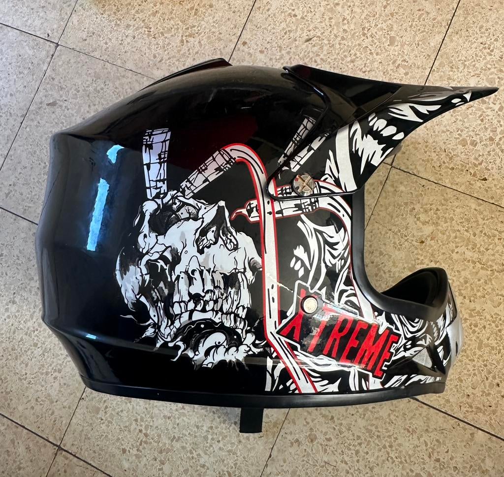 Kinder crosshelm / motocross helm maat XXS, Motoren, Ophalen, XXS