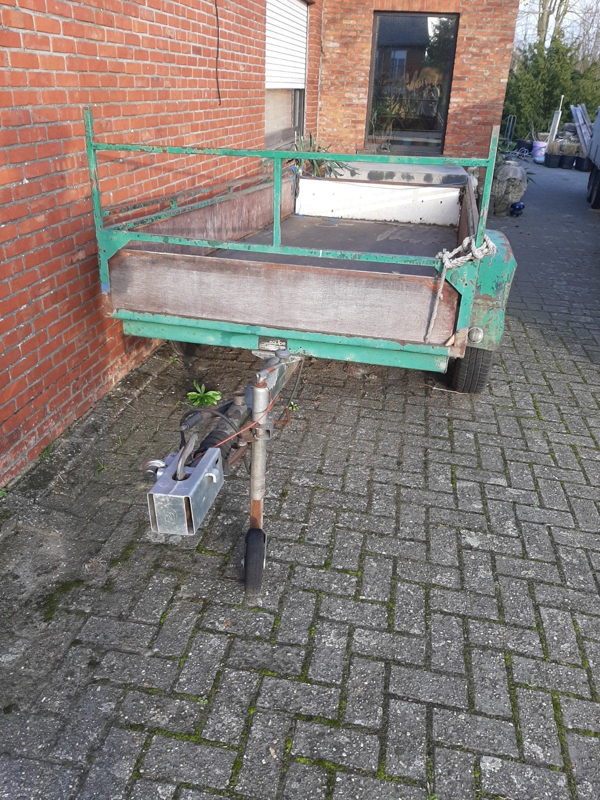 aanhangwagen, Ophalen