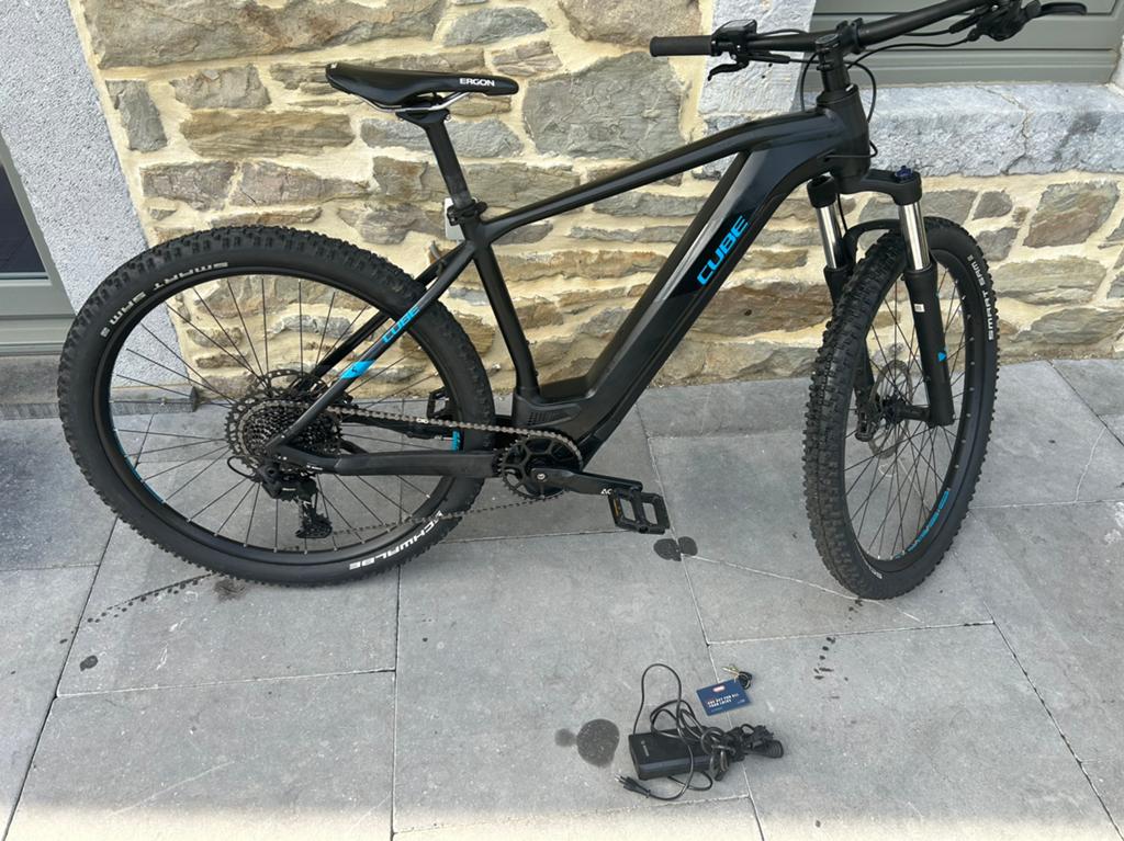 Vtt électrique Cube, Vélos & Vélomoteurs, Vélos | VTT & Mountainbikes, Comme neuf, Enlèvement
