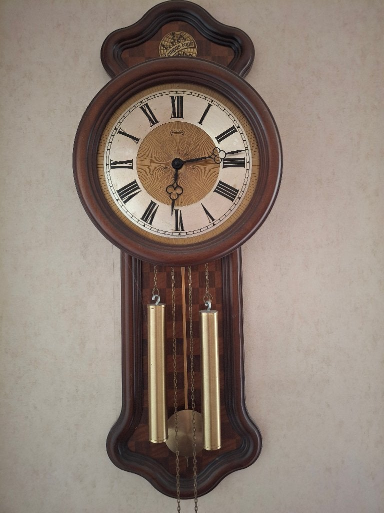 horloge murale, Analogique, Enlèvement, Utilisé, Avec poids