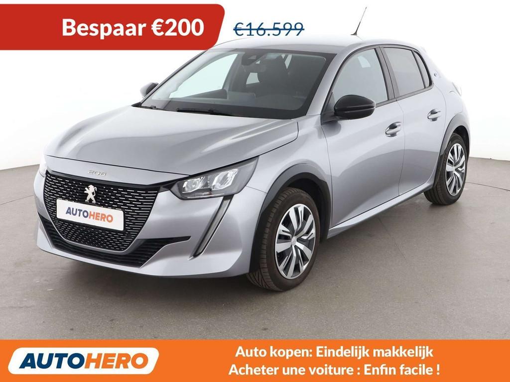 Peugeot e-208 electric drive 100 kW Active Pack (bj 2023), Auto's, Stof, Gebruikt, Zwart, 136 pk