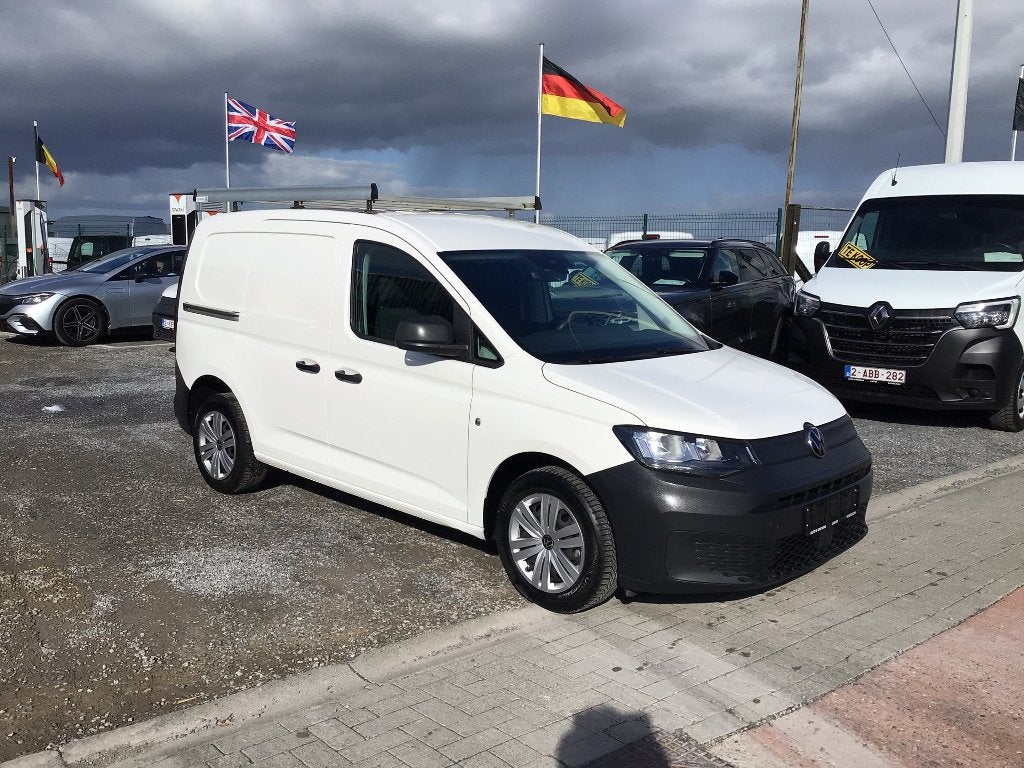 volkswagen caddy 20tdi 102pk 2021 12950e ex, Auto's, Voorwielaandrijving, Stof, Euro 6, 4 cilinders
