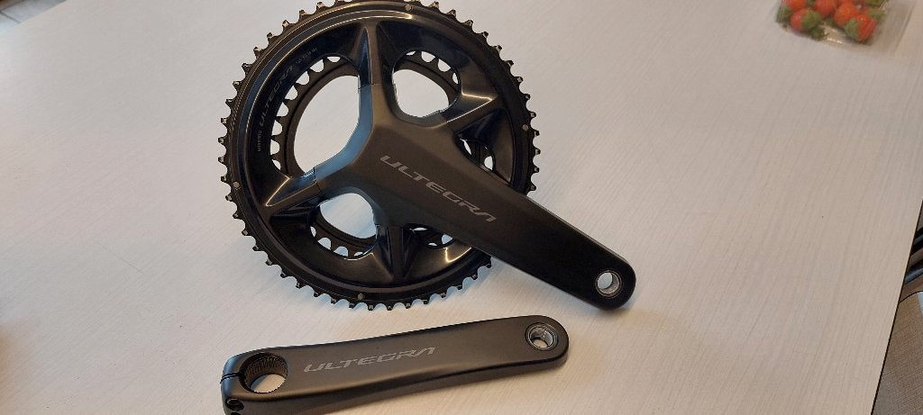 Ultegra FC-R8100 crankstel 170 mm -2 x 12sp -52/36, Pédalier ou Pédales, Enlèvement ou Envoi, Comme neuf, Aluminium