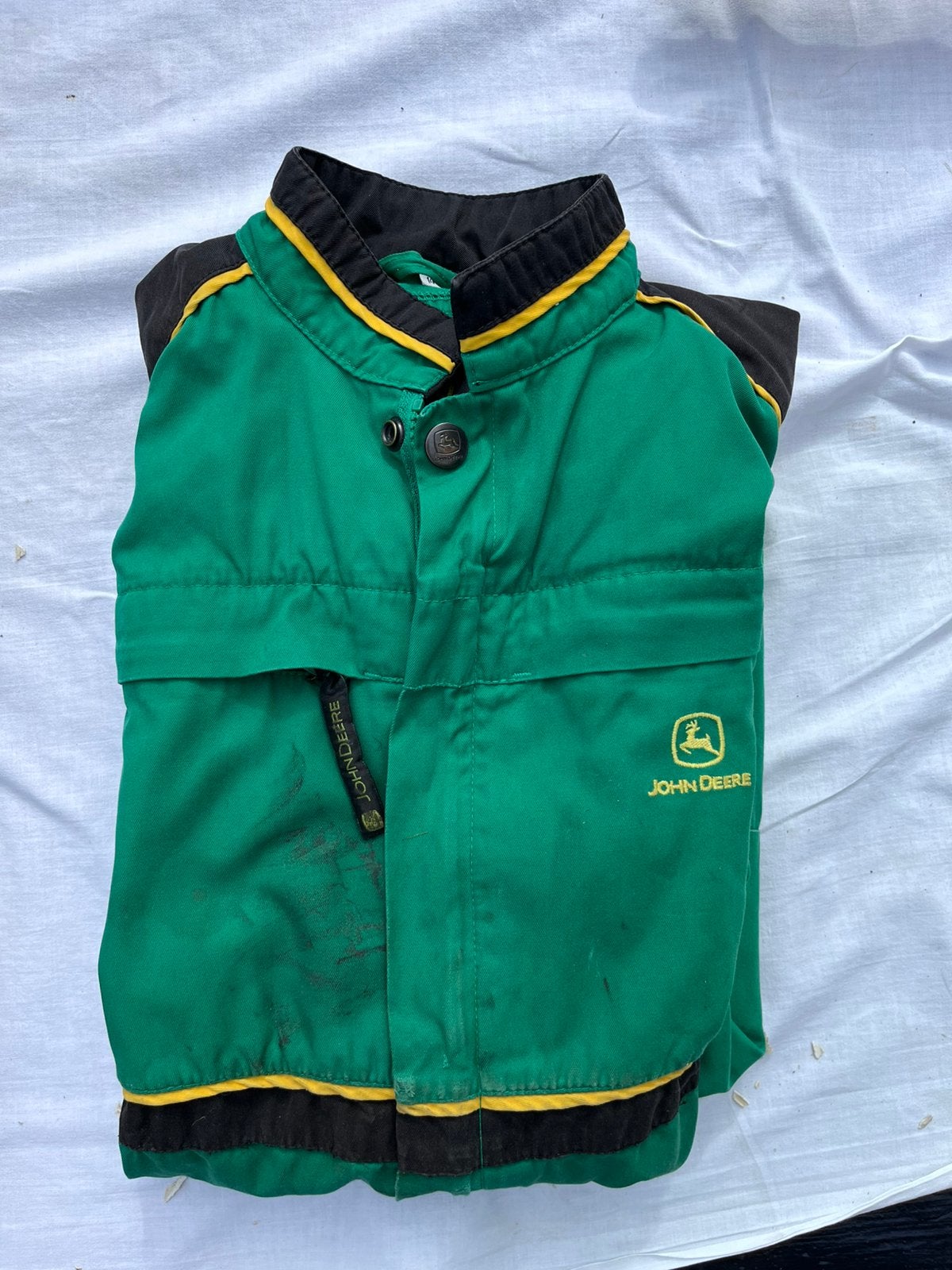 John Deere overall 10 jaar en 14 jaar, Kinderen en Baby's, Kinderkleding | Overige, Ophalen, Gebruikt, Jongen of Meisje