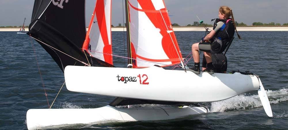Topper cat 12 (Catamaran), Watersport en Boten, Ophalen, Nieuw, Topper