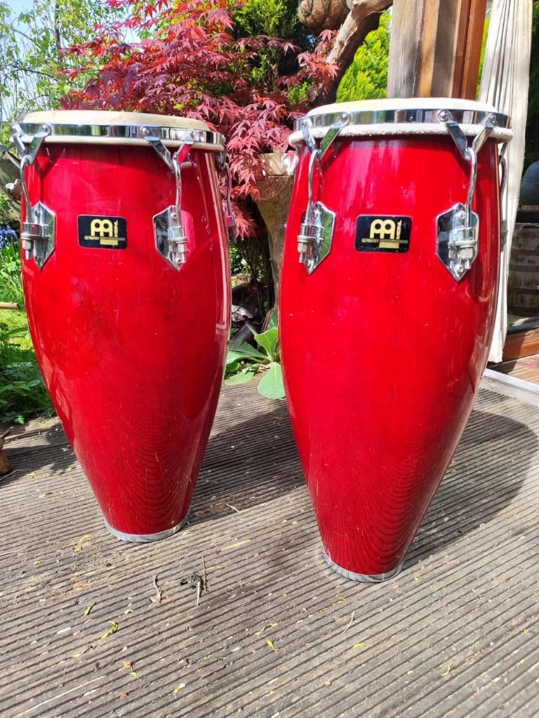 MEINL,vintage congas, 9.5&10.5 inch, Enlèvement ou Envoi