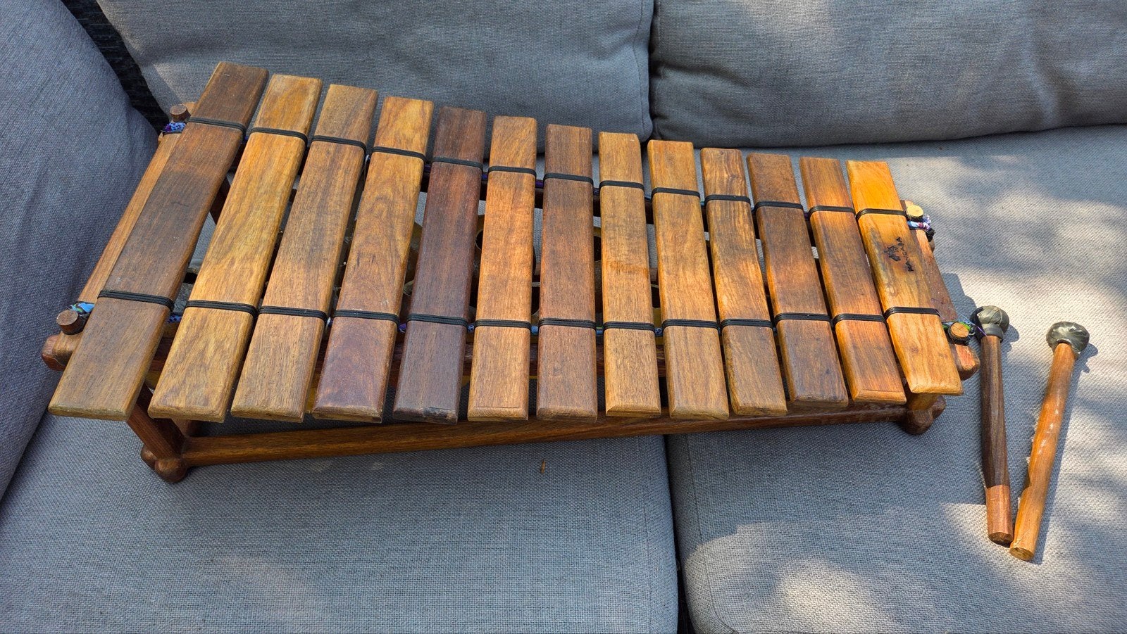 Unieke Kankaba Balafon - Handgemaakt Afrikaans Instrument, Musique & Instruments, Percussions, Utilisé, Autres types, Enlèvement ou Envoi