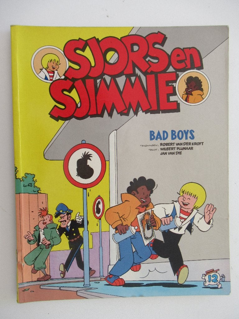 sjors en sjimmie...nr.12...bad boys.........1st, Ophalen of Verzenden, Gelezen