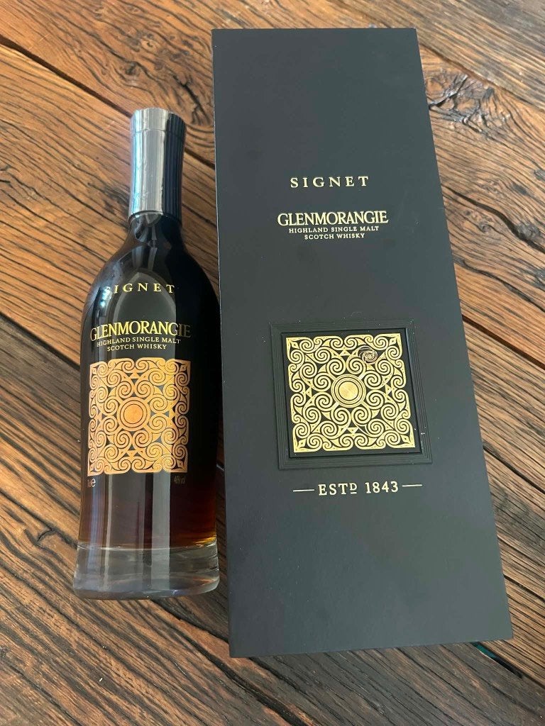 Signet Glenmorangie highland single malt scotch whisky, Divers, Enlèvement
