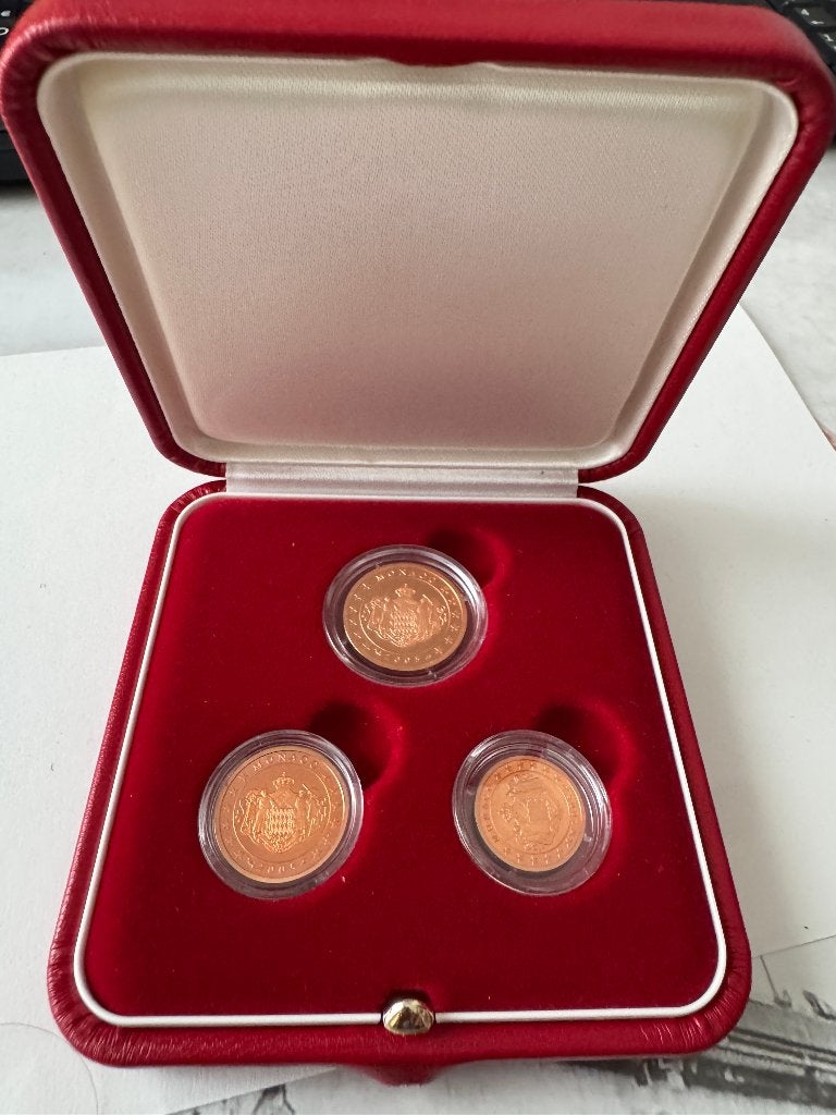COFFRET BE MONACO, Enlèvement, Monaco, Série