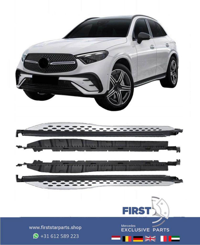 W254 C254 GLC 43 63 AMG TREEPLANKEN ZIJSKIRT SET SIDESKIRTS, Gebruikt, -, Ophalen of Verzenden, Bumper