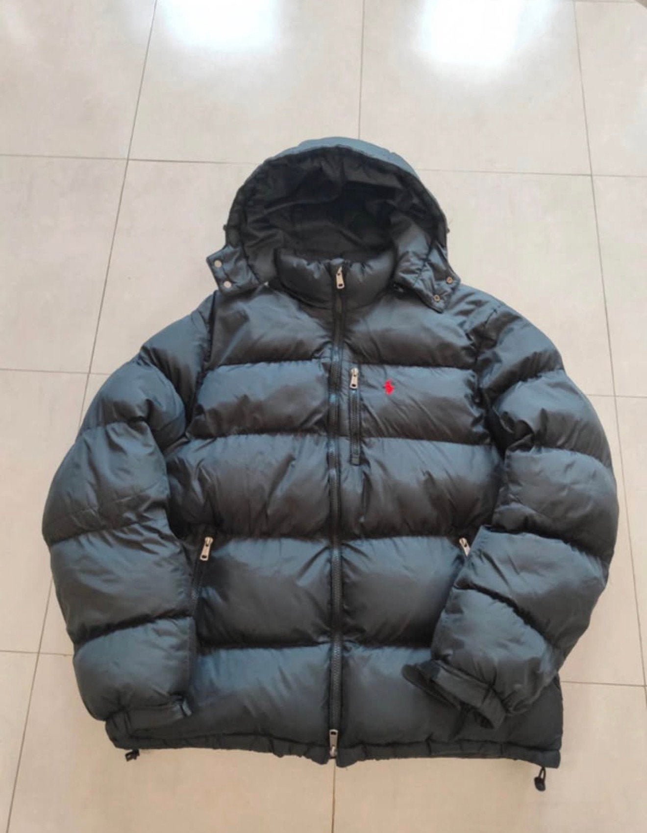 Raplh L herfst-winter jas, Kleding | Heren, Verzenden, Zo goed als nieuw, Maat 48/50 (M), Zwart