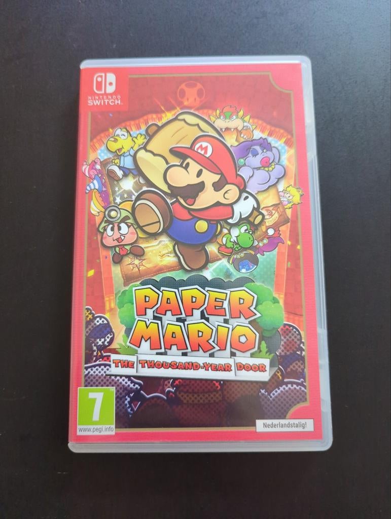 Paper Mario: The Thousand-Year Door, Games en Spelcomputers, Games | Nintendo Switch, Ophalen of Verzenden, Avontuur en Actie