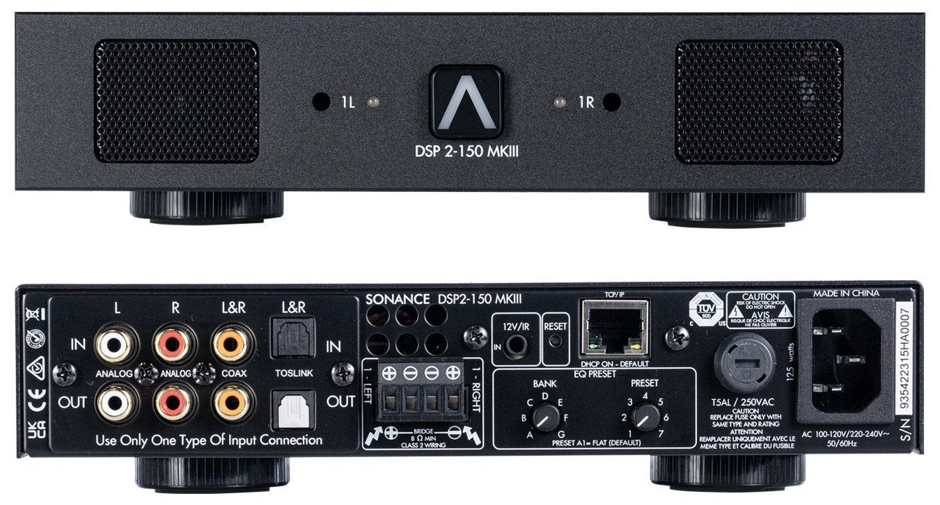Sonance DSP 2-150 MKIII – High-End Stereo Eindversterker, Audio, Tv en Foto, Professionele apparaten, Ophalen, Zo goed als nieuw