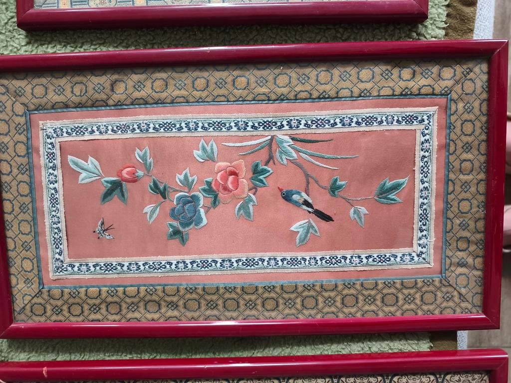 Napperons chinois, Antiquités & Art, Tapis & Textile, Enlèvement