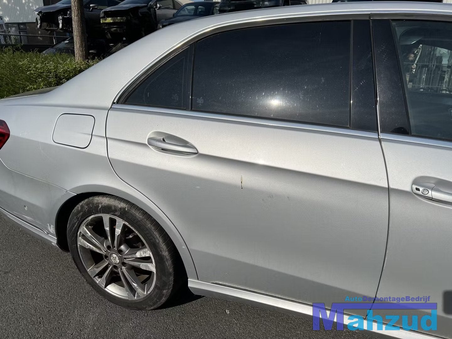 Mercedes W212 E KLASSE zilver 775 rechts achter deur 2013-20, Auto-onderdelen, Gebruikt, Mercedes-Benz AG, Deur, Mercedes-Benz