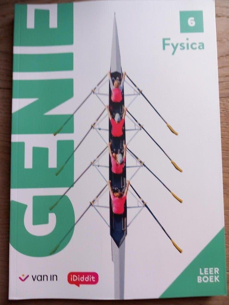 Genie Fysica 6 leerboek, Boeken, Schoolboeken, Ophalen, ASO, Natuurkunde, Nieuw