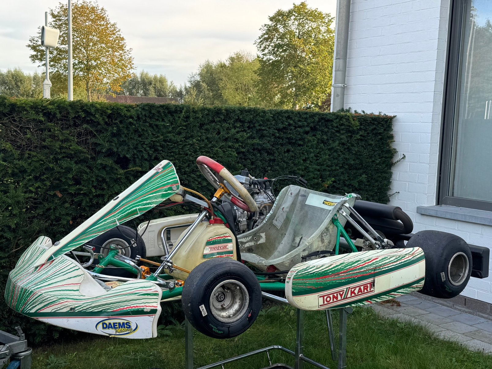 Tony kart met rotax max jr. motor, Sports & Fitness, Enlèvement, Utilisé, Kart