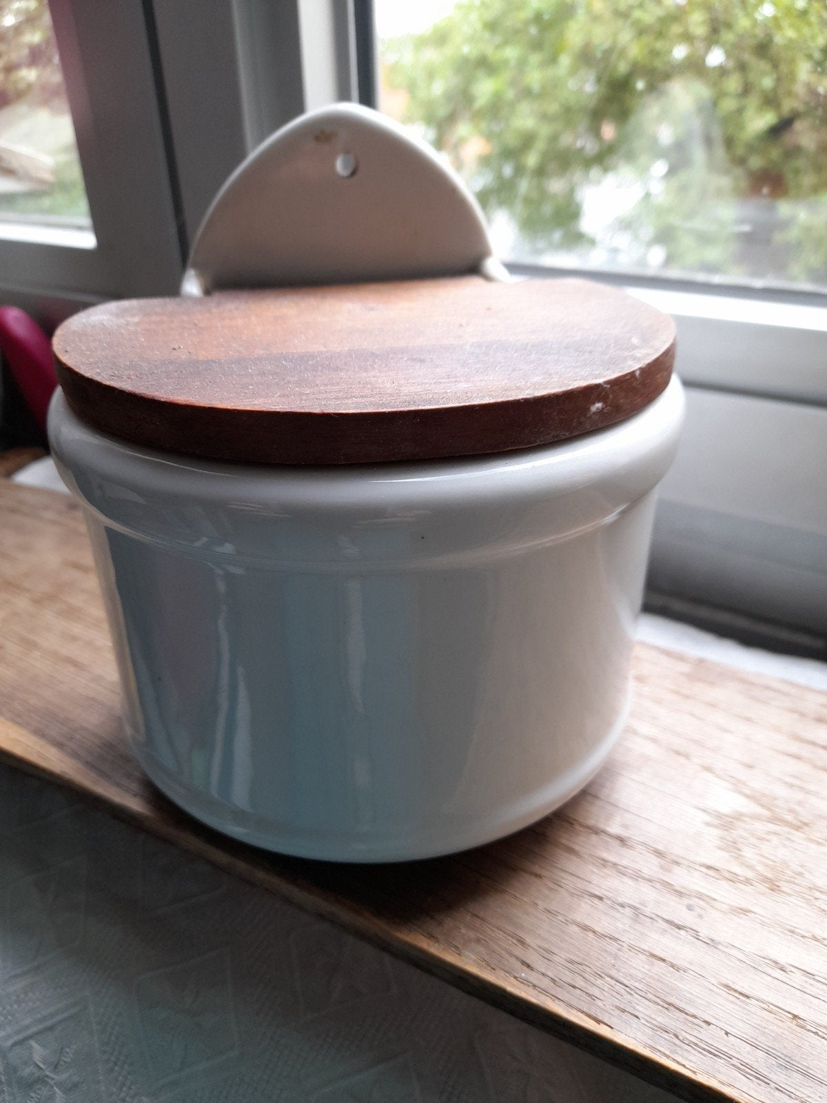 ancien pot à sel.tr b état hauteur totale 15cm., Enlèvement