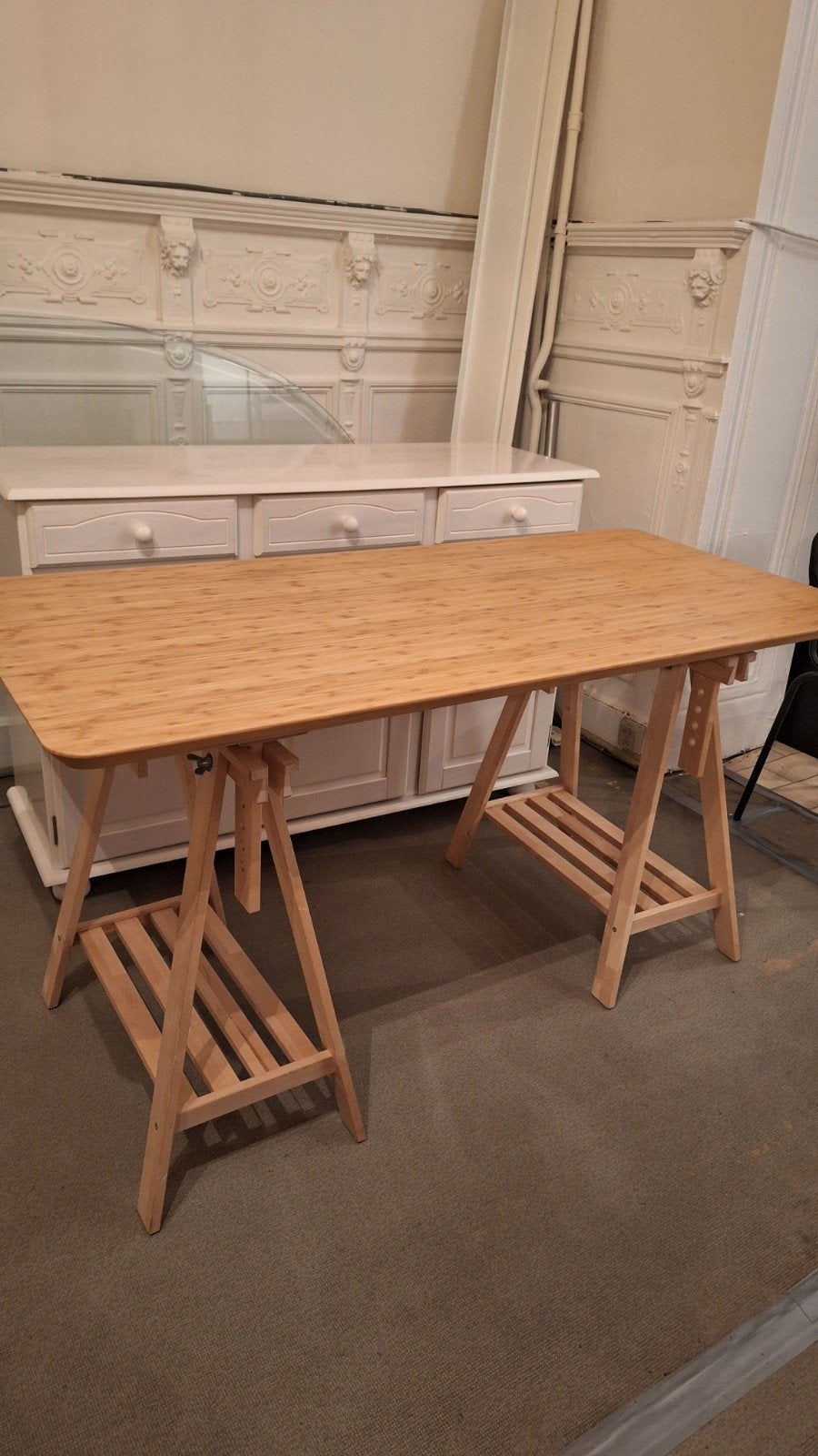 Bureau inclinable Ikea treteaux Mittback, Enlèvement