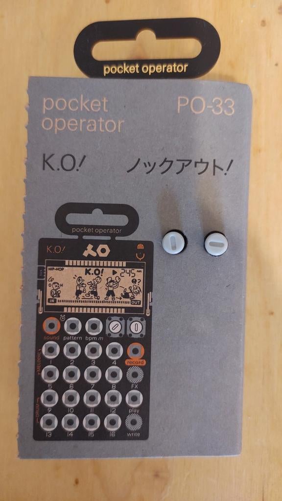 Teenage Engineering K.O.! PO-33 pocket operator knock-out, Musique & Instruments, Échantillonneurs, Enlèvement