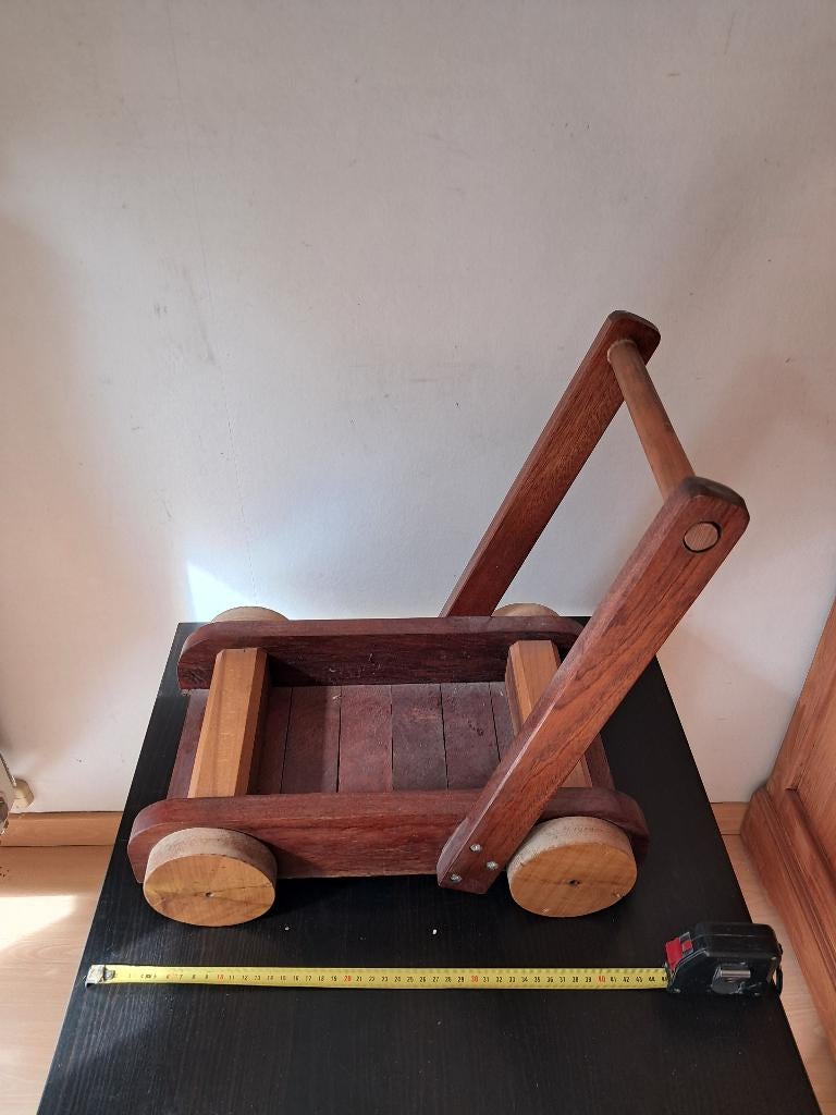 houten loopwagentje voor peuters, Enlèvement, Utilisé, Jouet à Rouler ou à Bascule