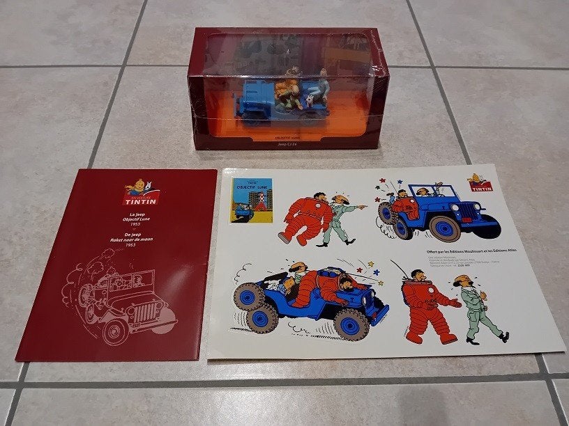 Kuifje nr 9 De Jeep CJ 2a, Ophalen of Verzenden, Kuifje, Nieuw, Overige typen