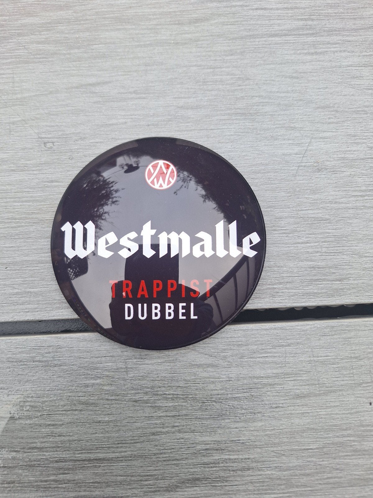 Westmalle Dubbel taplens, Ophalen of Verzenden, Zo goed als nieuw, Overige typen