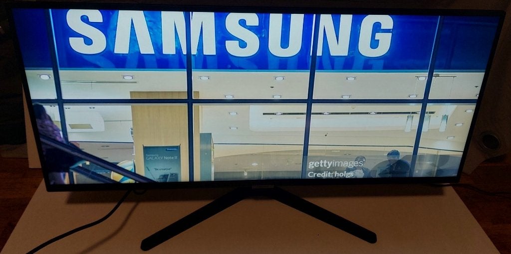 Samsung ViewFinity 34" UltraWide monitor /nieuwstaat + HDMI, Computers en Software, Monitoren, HD, Ingebouwde speakers, 101 t/m 150 Hz