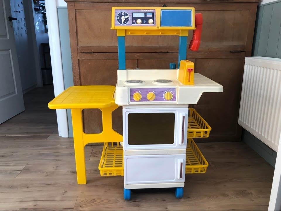 Fisher price keuken vintage, Enfants & Bébés, Jouets | Fisher-Price, Enlèvement, Utilisé, Set de jeu