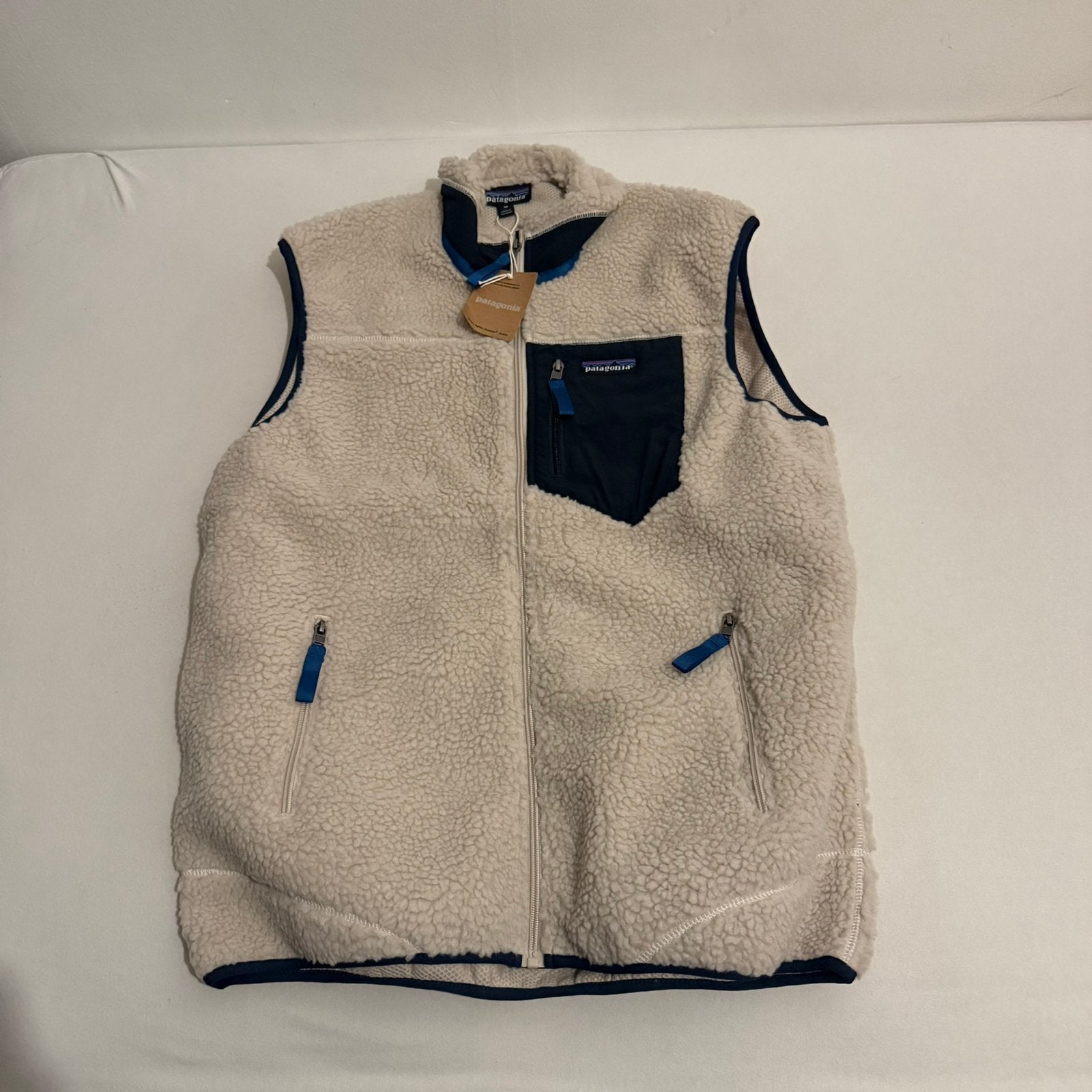 Beige jas zonder mouwen Patagonia M, Ophalen of Verzenden, Nieuw, Maat 48/50 (M), Beige