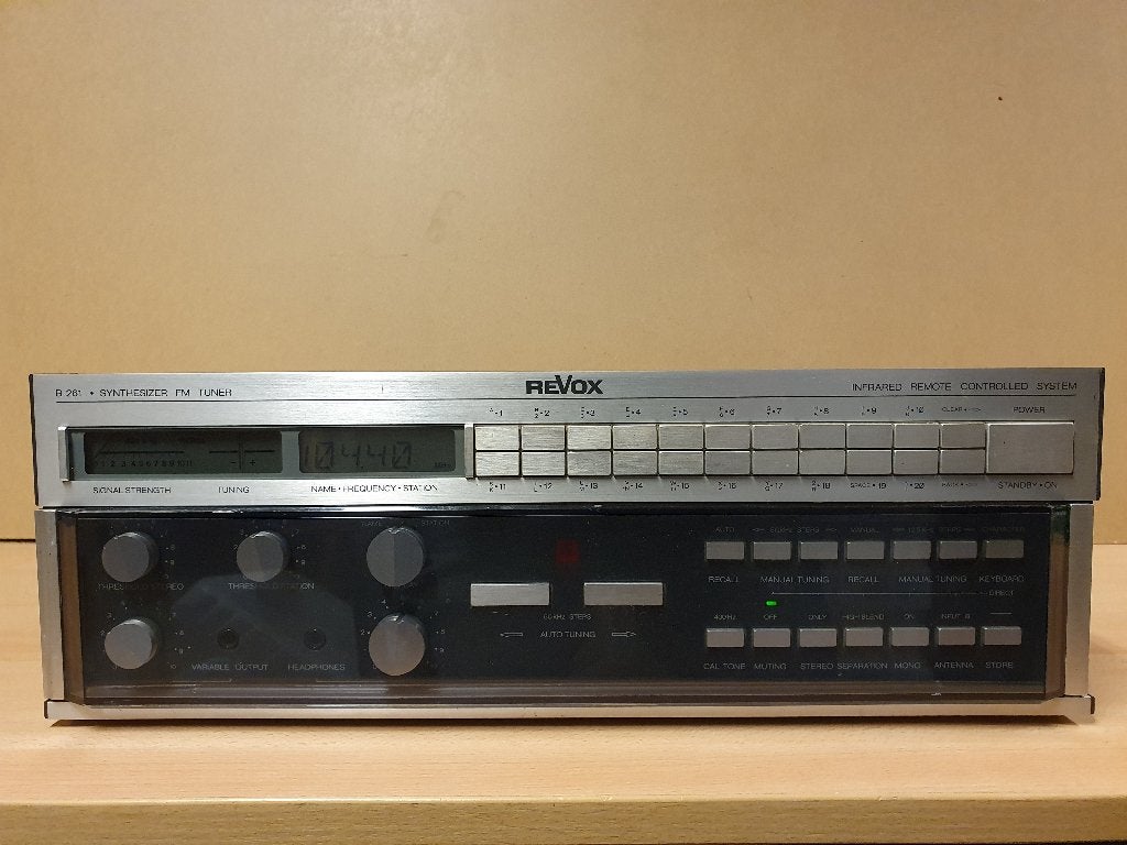 Revox B 261 Synthesizer FM Tuner, TV, Hi-fi & Vidéo, Enlèvement ou Envoi