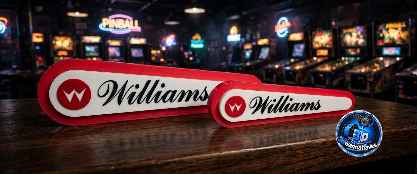 Deze supergave Williams lichtbak is een echte blikvanger, Enlèvement ou Envoi, Neuf, Table lumineuse ou lampe (néon)